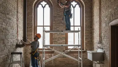 Allentown, PA plumber repairing a pipe for a residential plumbing service