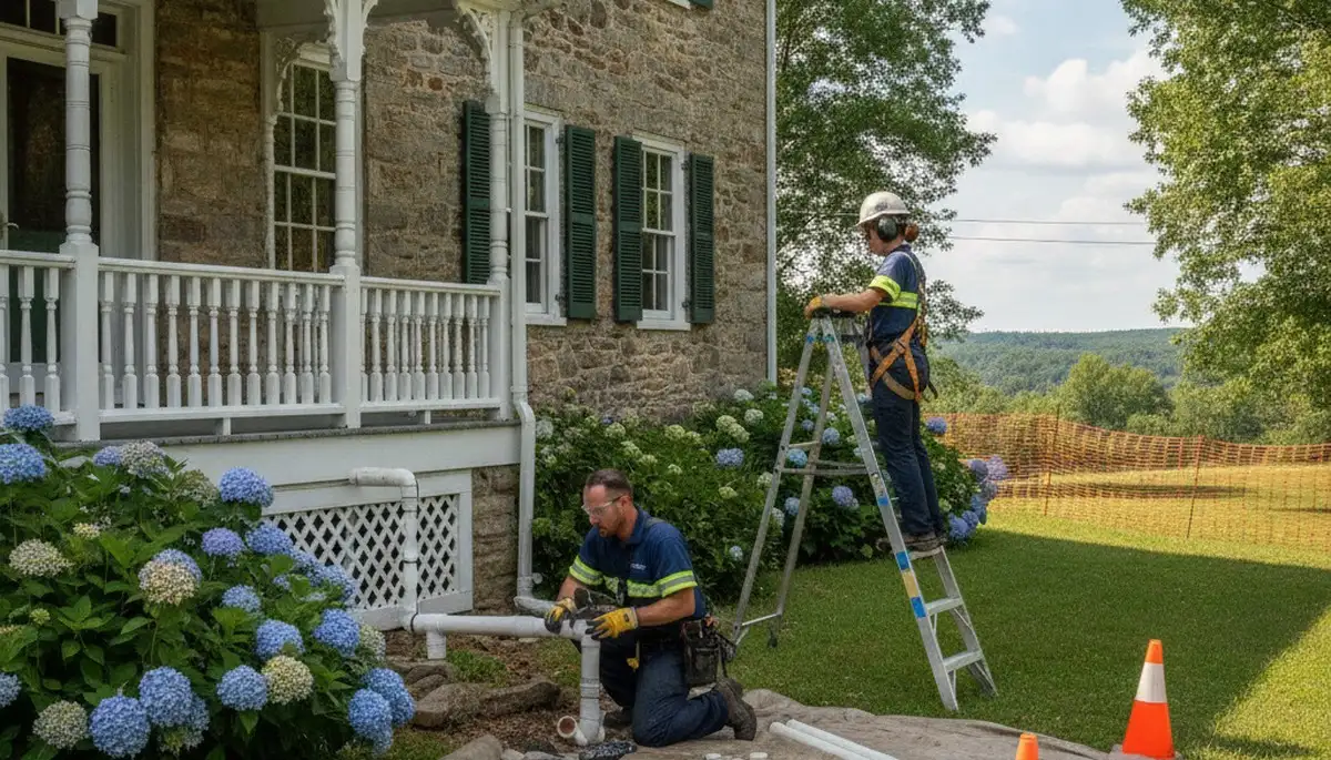 Allentown, PA plumbing repair service truck for residential and commercial emergency repairs