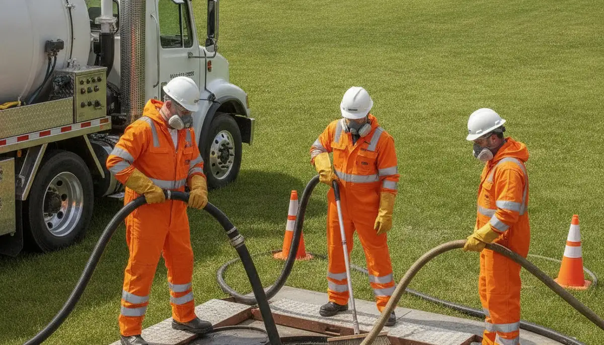 Septic tank cleaning service for Allentown, PA homes by On Call Plumbers