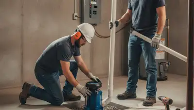 Sump pump installation service for Allentown, PA homes by On Call Plumbers