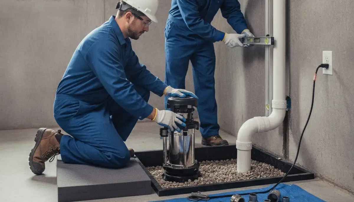 Sump pump installation for Allentown, PA homes by On Call Plumbers