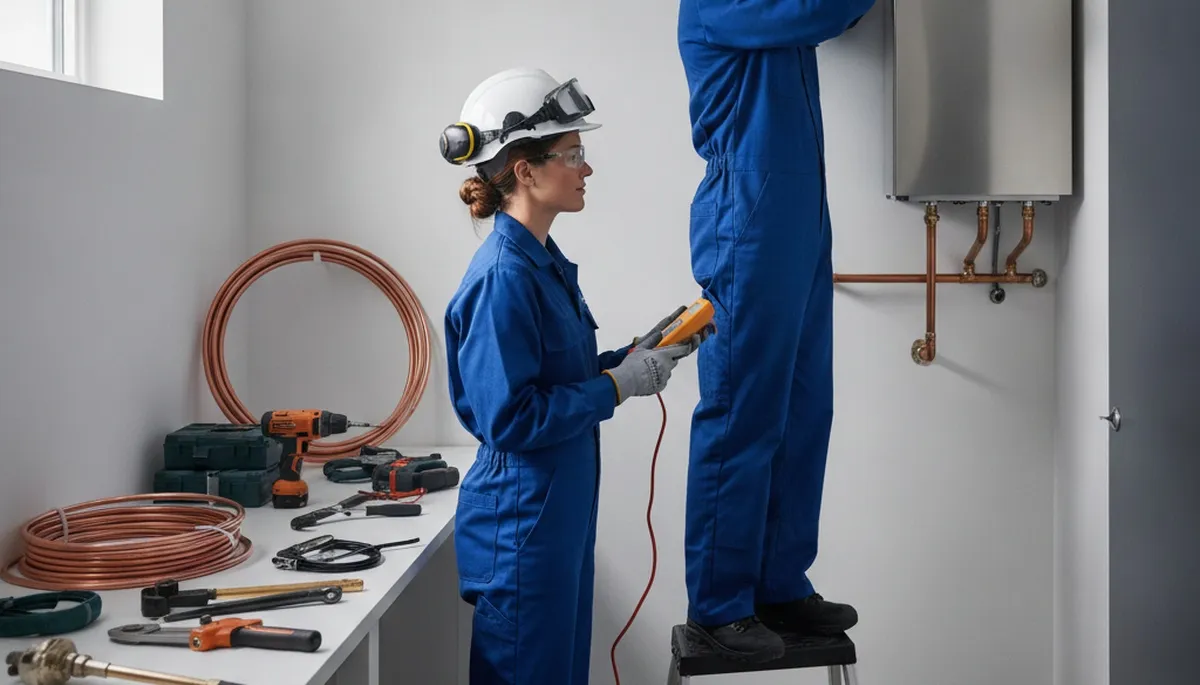 Tankless water heater installation service in Allentown, PA for reliable on-demand hot water